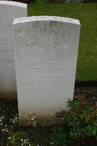 Lillers Communal Cemetery - Lal Khan, 